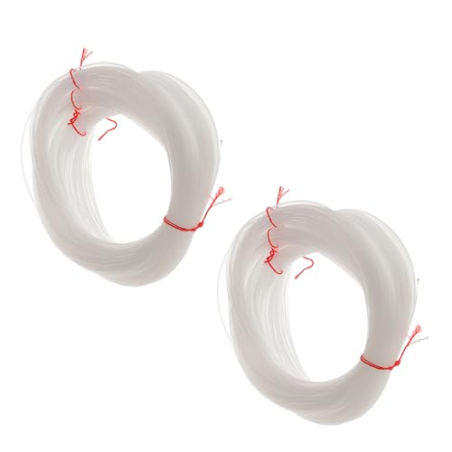 Sharplace 2X 100M Angelschnur Transparent, Monofile Nylonfaden Fishing Line 1mm durchsichtiger Nylonfaden, Starker Nylondraht reißfest Angelschnüre Angelsehne Angelleine Angel Schnur zum Aufhängen Sharplace 2X 100M Angelschnur Transparent, Monofile Nylonfaden Fishing Line 1mm durchsichtiger Nylonfaden, Starker Nylondraht reißfest Angelschnüre Angelsehne Angelleine Angel Schnur zum Aufhängen von Sharplace