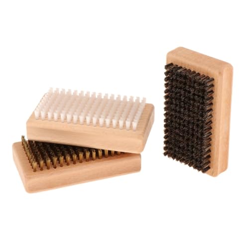 Sharplace 3-teiliges Snowboard-Wachsbürsten-Set, Ski-Wachsbürste, komfortable Nylon-Bürste, praktische Ski-Brett-Bürste, Ski-Bürsten für Snowboard Sharplace 3-teiliges Snowboard-Wachsbürsten-Set, Ski-Wachsbürste, komfortable Nylon-Bürste, praktische Ski-Brett-Bürste, Ski-Bürsten für Snowboard von Sharplace