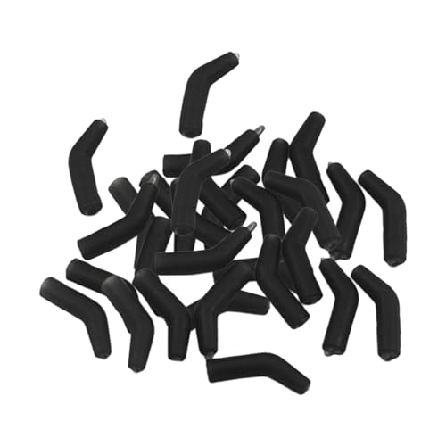 Sharplace 30x Aligner Angelhakenhülsen Angelhaken Short Line Aligner Ersatz Karpfen Angelhaken Kicker für Seeangeln Salzwasser, Schwarz Sharplace 30x Aligner Angelhakenhülsen Angelhaken Short Line Aligner Ersatz Karpfen Angelhaken Kicker für Seeangeln Salzwasser, Schwarz von Sharplace