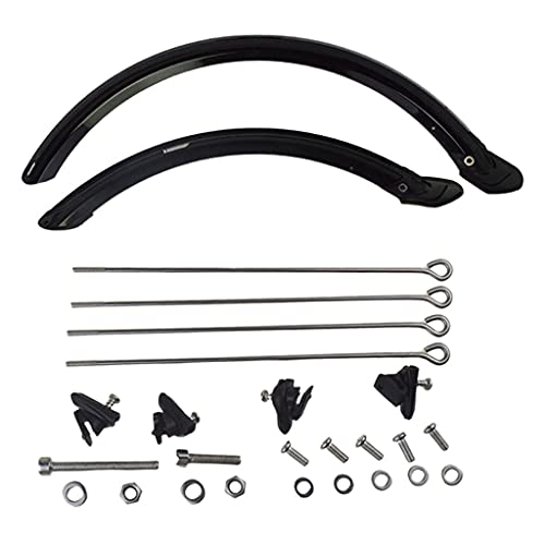 365 Mm / 480 Mm Langer Faltrad Schutzblech 420 Mm / 580 Mm Fahrrad Schutzblech Hinten, Schwarz, 20 Zoll 365 Mm / 480 Mm Langer Faltrad Schutzblech 420 Mm / 580 Mm Fahrrad Schutzblech Hinten, Schwarz, 20 Zoll von Sharplace