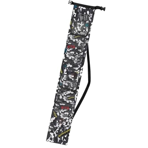 Sharplace Angelruten-Tasche, Angelruten-Tasche, zusammenklappbarer Angelschirm, Aufbewahrungstasche, Angelgerät-Tasche für Reisen, Outdoor-Sub-Draht-Boxen, Länge 1.4 m, 2 Taschen von Sharplace