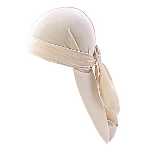 Sharplace Bandana Kopftuch Chemo Kopfbedeckung Kopfbedeckung Piratmütze Pirattuch Cap für Herren Damen, Beige Sharplace Bandana Kopftuch Chemo Kopfbedeckung Kopfbedeckung Piratmütze Pirattuch Cap für Herren Damen, Beige von Sharplace