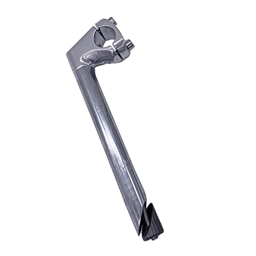 Sharplace Bike Quill Vorbau 25,4mm Lenker Klapp Fahrrad Griff Bar Riser 1"Gabel Schwanenhals Stem für BMX Straßen Falten Bikes, Strand Cruiser Fahrräder - Silver Sharplace Bike Quill Vorbau 25,4mm Lenker Klapp Fahrrad Griff Bar Riser 1"Gabel Schwanenhals Stem für BMX Straßen Falten Bikes, Strand Cruiser Fahrräder - Silver von Sharplace