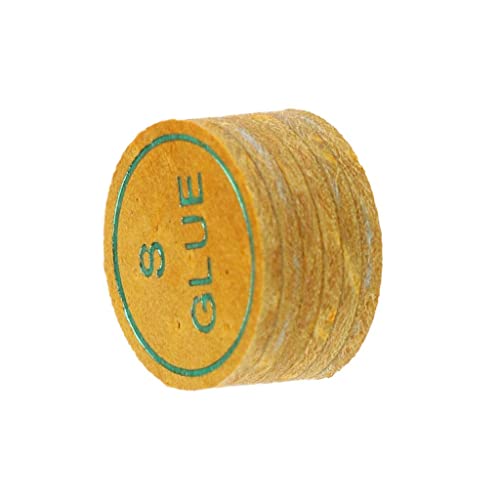 Sharplace Billard Klebleder, Snooker Queueleder, Queue Tipps, Gelb, 11mm weich Sharplace Billard Klebleder, Snooker Queueleder, Queue Tipps, Gelb, 11mm weich von Sharplace