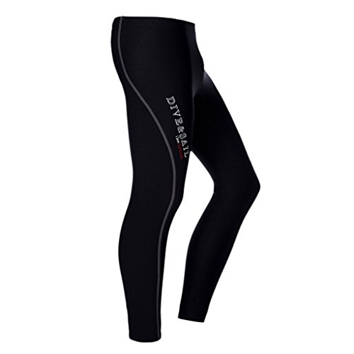 Sharplace Damen Herren Neoprenanzug Hose Neoprenhose Atmungsaktive Badehose Wassersport Schwimmen Schnorcheln, Grau für Männer, XXL von Sharplace