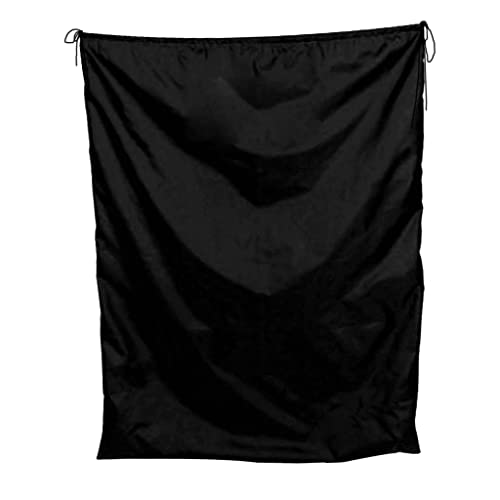 Sharplace Große Kapazität Tasche Wasserdichter Kordelzug Aufbewahrungsbeutel Sack, Schwarz 70x90cm, 110 x 140 cm von Sharplace