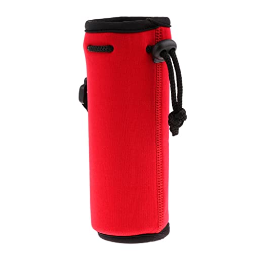 Sharplace Neopren Isolierte Tasche für Sport Wasserflasche Cover Beutel für Trinkflaschen, Rot Sharplace Neopren Isolierte Tasche für Sport Wasserflasche Cover Beutel für Trinkflaschen, Rot von Sharplace