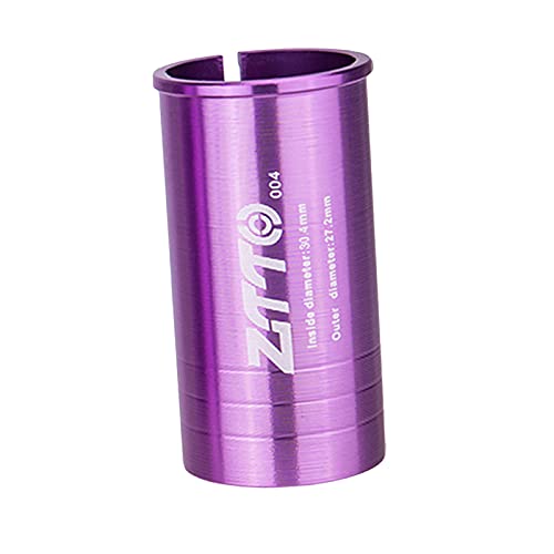 Sharplace Sattelstützen Adapter Shim, Fahrrad Sattelstützen Rohr Adapter, Sattelstützen Reduzierhülse Shim für Mountainbike, MTB, BMX, Fixie Gear - 30,4 bis 27,2 mm Sharplace Sattelstützen Adapter Shim, Fahrrad Sattelstützen Rohr Adapter, Sattelstützen Reduzierhülse Shim für Mountainbike, MTB, BMX, Fixie Gear - 30,4 bis 27,2 mm von Sharplace