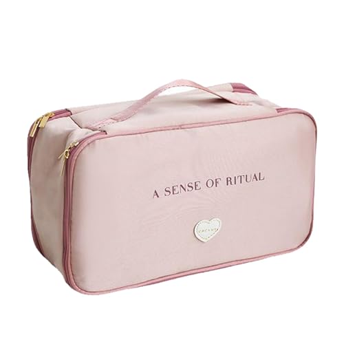 Sharplace Socken Unterwäsche BH Organizer Fall Reise Aufbewahrungstasche Packwürfel Multifunktionale große BH-Tasche für Socken, Reiseutensilien, ROSA Sharplace Socken Unterwäsche BH Organizer Fall Reise Aufbewahrungstasche Packwürfel Multifunktionale große BH-Tasche für Socken, Reiseutensilien, ROSA von Sharplace