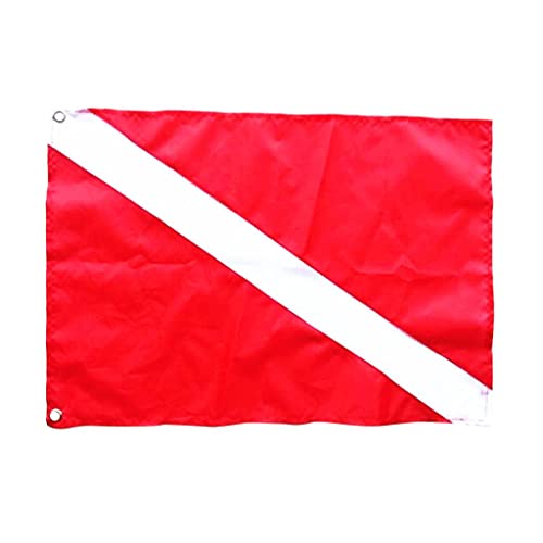 Sharplace Taucherflagge Wassersport Signal Flagge Fahne, 50x35 cm Sharplace Taucherflagge Wassersport Signal Flagge Fahne, 50x35 cm von Sharplace