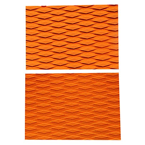 Surfboard Traction Pads Kiteboard Footpad, Orange Surfboard Traction Pads Kiteboard Footpad, Orange von Sharplace