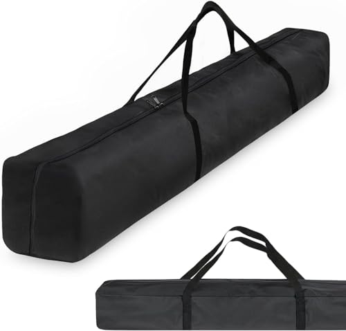 Lichtständer Tragetasche,130*20cm Handtasche Stativ Tasche,Tragbare Zeltstangentasche,Gestängetasche Tasche,Stativ Tripod Bag Schwerttasche,Stativtasche für Mikrofon, Markisen-Zeltstangen-Tasche von Shengruili