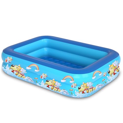 Planschbecken für Kinder,Aufblasbares Planschbecken,Swimmingpool,Schwimmbecken,Aufblasbarer Pool,Aufblasbarer Kinderpool,Kleiner Pool für Kinder,Babypool,Tragbare Badewanne von Shengruili