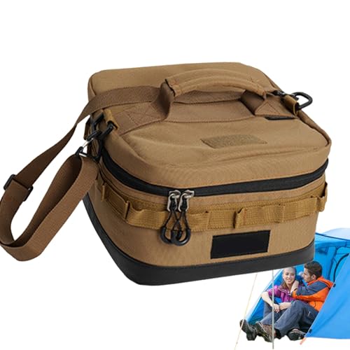 Isolierte Kühltasche, Lunchtasche aus Oxford-Stoff,wasserdichte, isolierte Lunchtasche - Verschleißfeste Campingtasche, multifunktionale Picknicktasche für Reisen, Strand von Shenrongtong