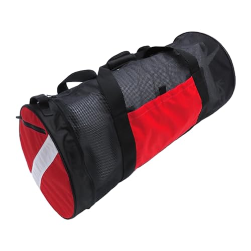 Netz-Tauchtasche für Tauchen – Übergroße Sporttasche, Sporttasche, Schnorchelausrüstung, 78 l, Netz-Aufbewahrungstasche für Tauch- und Schnorchelausrüstung von Shenrongtong