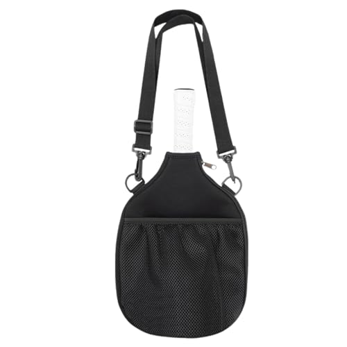 Pickleballs Sling Bag – Schläger, Sport-Umhängetasche, multifunktionales Sportzubehör, Stoff-Tennisschlägertasche, Tennis-Schultertasche für Schlüssel, Wasserflaschen, Tennis von Shenrongtong