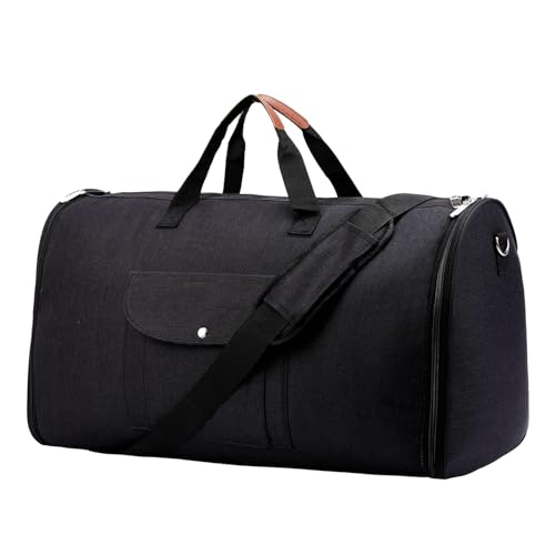 Kleidersäcke für die Reise,Umwandelbare Kleidersäcke für die Reise - 2-in-1-Reisetasche | Umwandelbare Anzug-Reisetasche für Herren, Handgepäck-Kleidertasche mit Schultergurt, Faltbare von Shenrongtong
