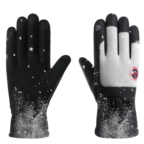 Shenrongtong Schneehandschuhe,Skihandschuhe,wasserdichte warme Winterhandschuhe für Männer/Frauen | Handschuhe für kaltes Wetter, Snowboard-Handschuhe für Arbeiten im Freien, Radfahren, Fahren von Shenrongtong