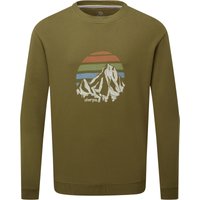 Sherpa Adventure Gear Herren Pokhara Sunset Crew Pullover von Sherpa Adventure Gear