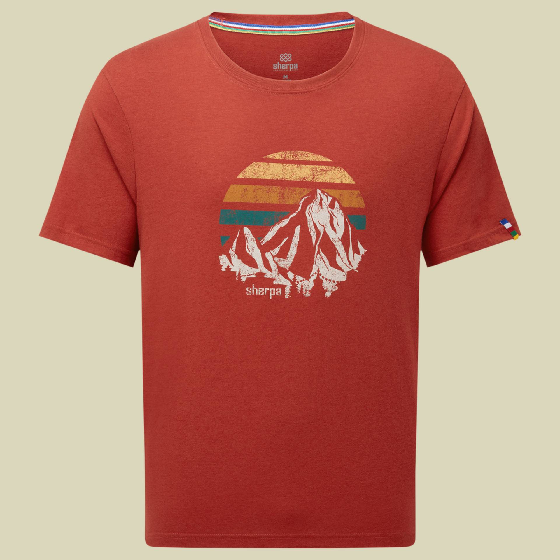 Bali Retro Sunset Tee XL rot - Farbe rust Bali Retro Sunset Tee XL rot - Farbe rust von Sherpa