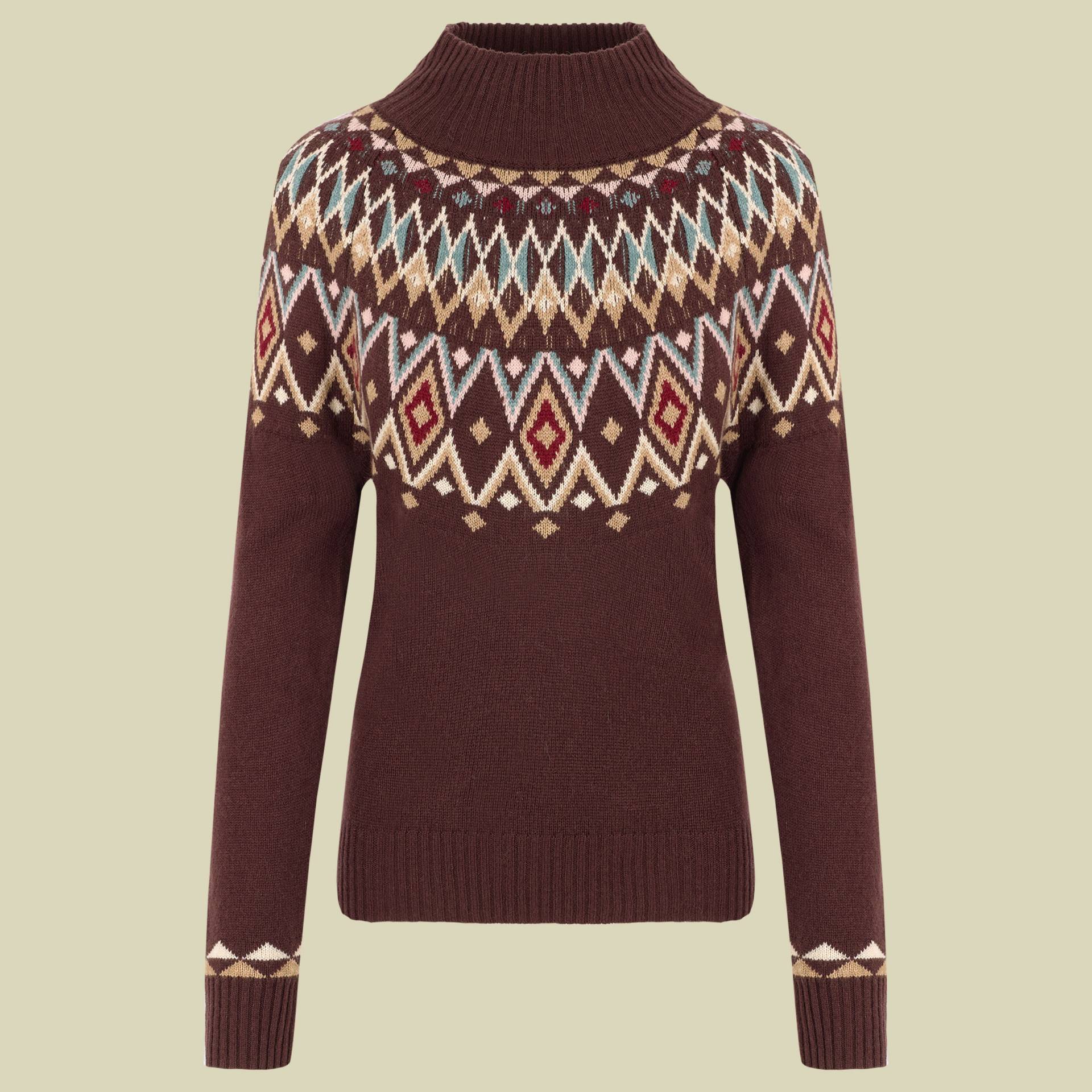 Indu Eco Mock Neck Women rot S - merlot Indu Eco Mock Neck Women rot S - merlot von Sherpa