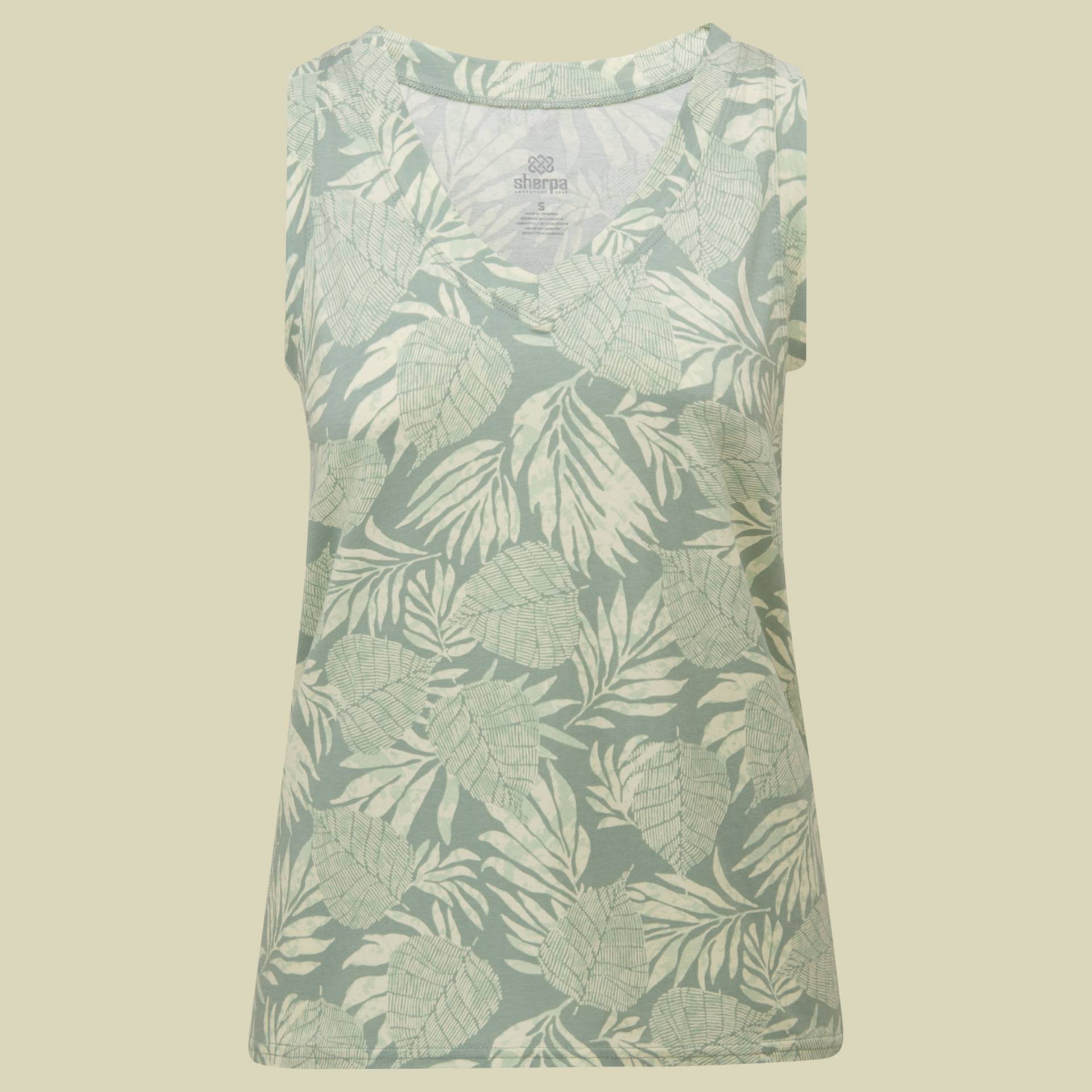 Neha V-Neck Tank Women grün L - Farbe celeri bhodi leaf Neha V-Neck Tank Women grün L - Farbe celeri bhodi leaf von Sherpa