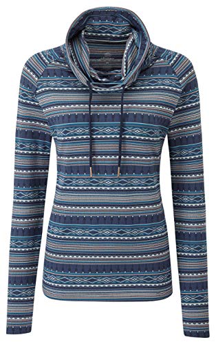 SHERPA ADVENTURE GEAR Damen Preeti Pullover Neelo Blue M, NEELO Blue, M SHERPA ADVENTURE GEAR Damen Preeti Pullover Neelo Blue M, NEELO Blue, M von Sherpa