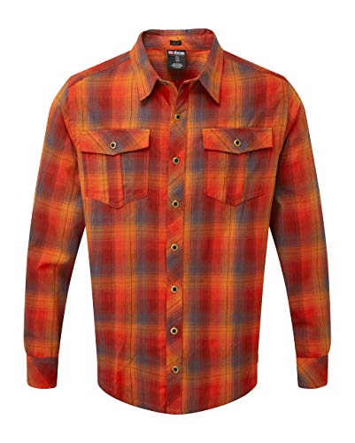 Sherpa Adventure Gear Herren Sm3148 Hemd, POTALA ROT, Medium Sherpa Adventure Gear Herren Sm3148 Hemd, POTALA ROT, Medium von Sherpa