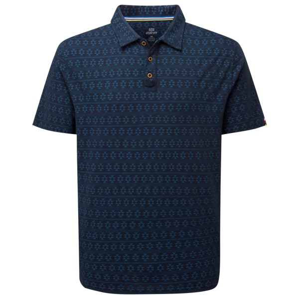 Sherpa - Bali Polo Shirt - Polo-Shirt Gr S blau Sherpa - Bali Polo Shirt - Polo-Shirt Gr S blau von Sherpa