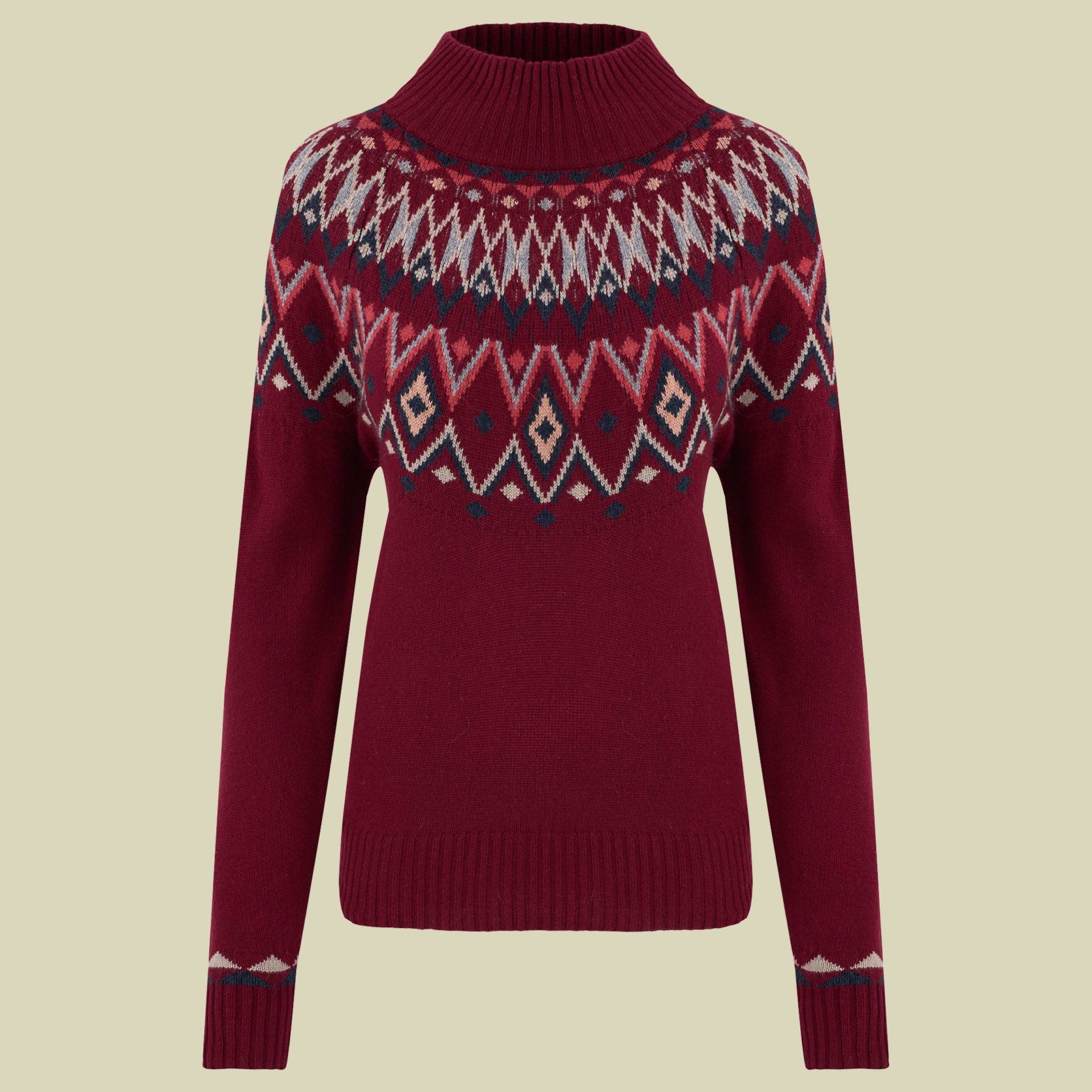 Indu Eco Mock Neck Women Größe L Farbe beet red Indu Eco Mock Neck Women Größe L Farbe beet red von Sherpa