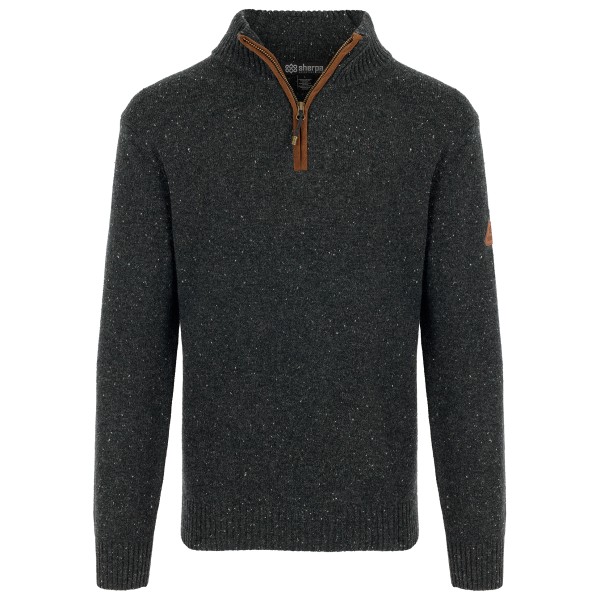 Sherpa - Kantega Quarter Zip Sweat - Merinopullover Gr M schwarz von Sherpa