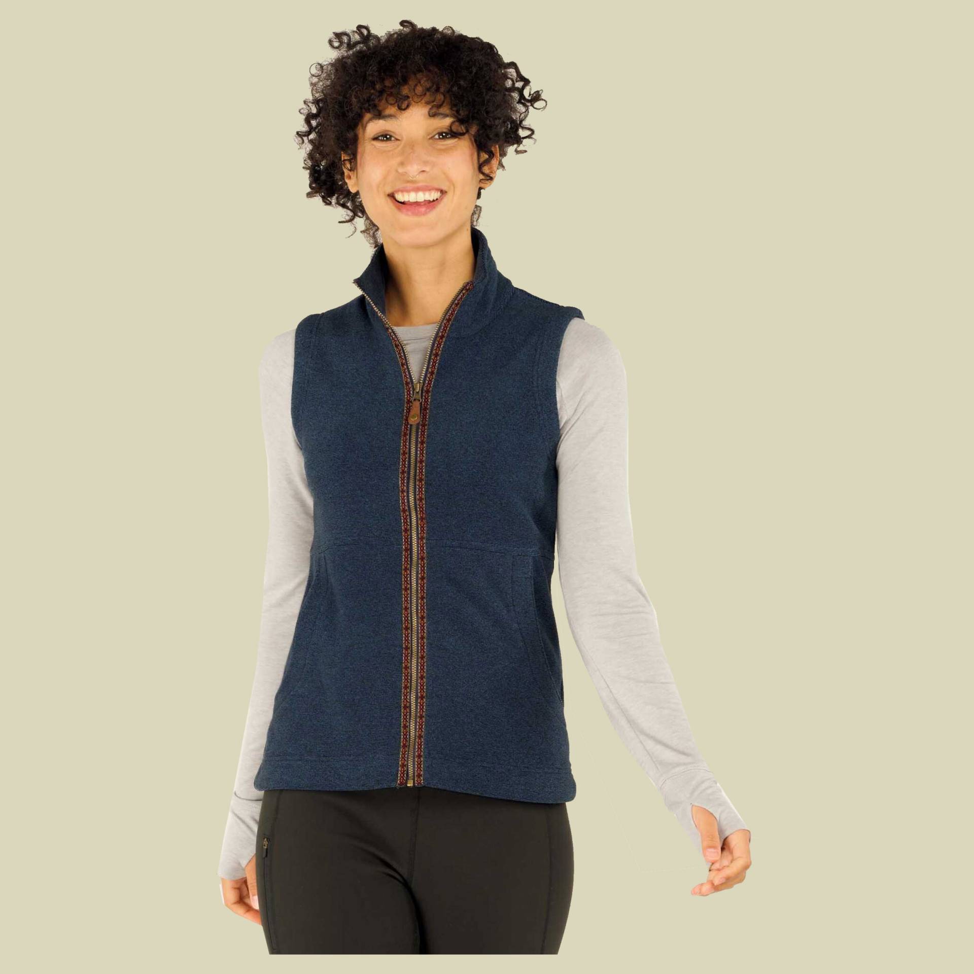 Rolpa Eco Vest Women Größe XL Farbe neelo blue von Sherpa