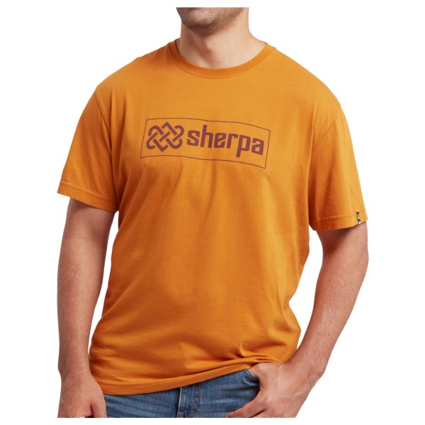 Sherpa - Sokaa Tee - T-Shirt Gr M orange von Sherpa