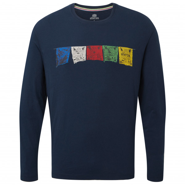 Sherpa - Tarcho L/S Tee - Longsleeve Gr L blau von Sherpa