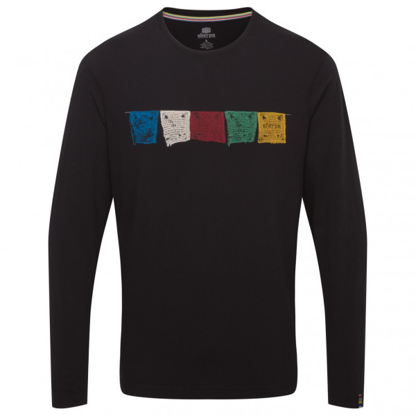 Sherpa - Tarcho L/S Tee - Longsleeve Gr L schwarz von Sherpa