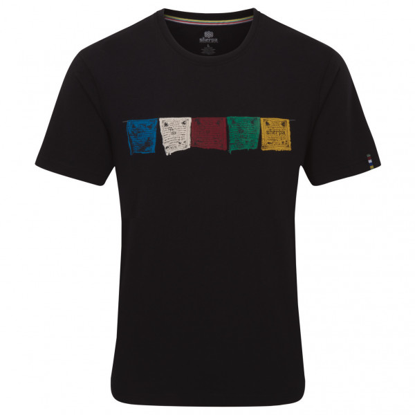 Sherpa - Tarcho Tee - T-Shirt Gr S schwarz von Sherpa
