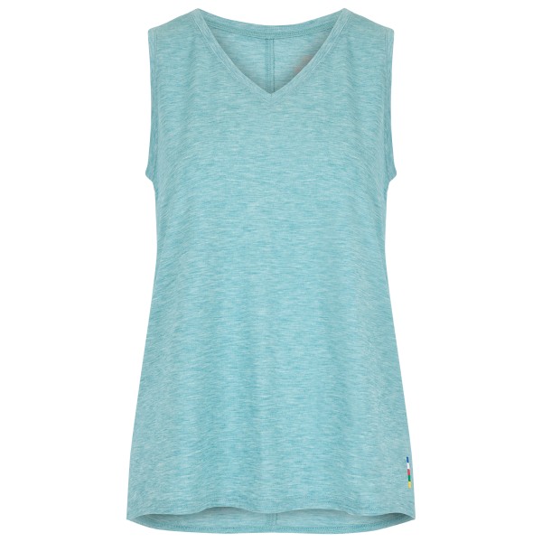 Sherpa - Women's Asha V-Neck Tank - Tank Top Gr L türkis/blau von Sherpa