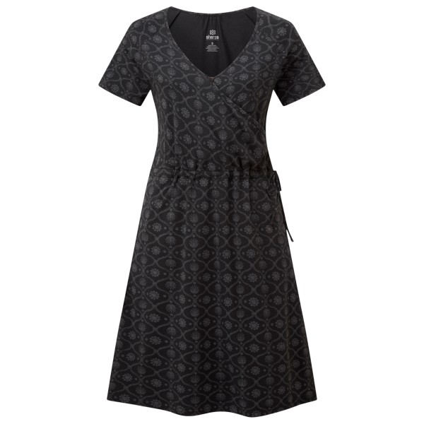 Sherpa - Women's Neha Faux Wrap Dress - Kleid Gr L schwarz Sherpa - Women's Neha Faux Wrap Dress - Kleid Gr L schwarz von Sherpa