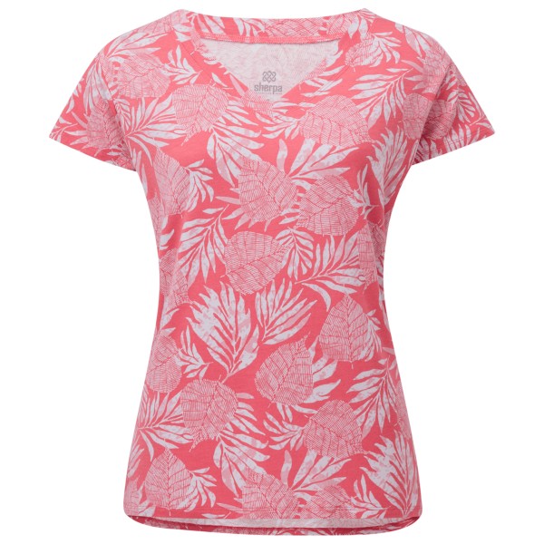 Sherpa - Women's Neha V-Neck Tee - T-Shirt Gr XXL rosa Sherpa - Women's Neha V-Neck Tee - T-Shirt Gr XXL rosa von Sherpa