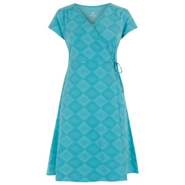 Sherpa - Women's Padma Wrap Dress - Kleid Gr S türkis Sherpa - Women's Padma Wrap Dress - Kleid Gr S türkis von Sherpa