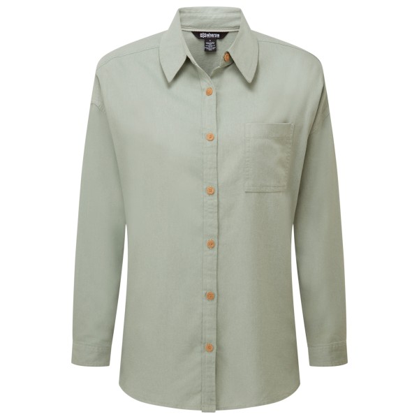 Sherpa - Women's Palmo L/S Shirt - Bluse Gr XXL grau Sherpa - Women's Palmo L/S Shirt - Bluse Gr XXL grau von Sherpa