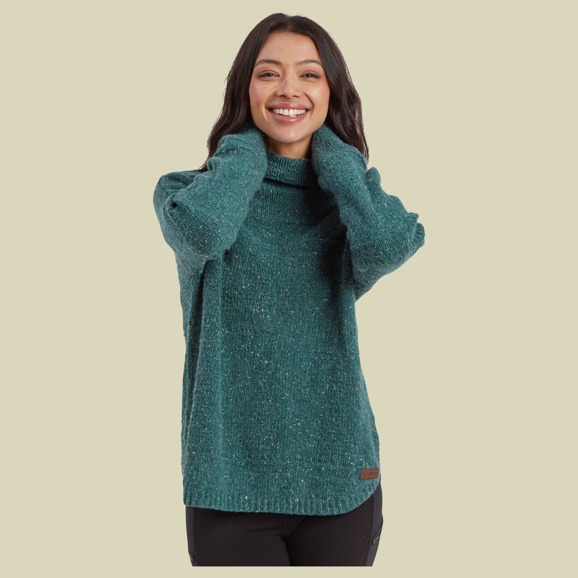 Yuden Pullover Sweater Women grün S - dark hydra Yuden Pullover Sweater Women grün S - dark hydra von Sherpa