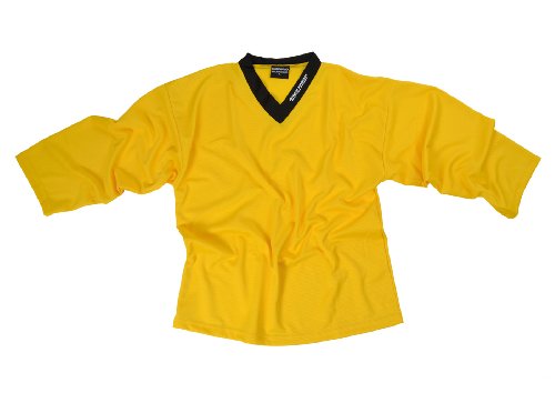 SHER-WOOD - Eishockey Trainingstrikot für Erwachsene I stilvolles Practice Jersey aus gelochtem, Gelb, Gr. XXXL SHER-WOOD - Eishockey Trainingstrikot für Erwachsene I stilvolles Practice Jersey aus gelochtem, Gelb, Gr. XXXL von Sherwood