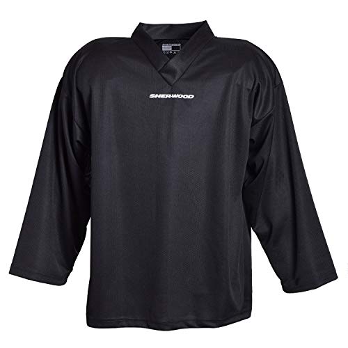 Sherwood Erwachsene Trainingstrikot Sher-Wood Practice Jersey, Schwarz, XL Sherwood Erwachsene Trainingstrikot Sher-Wood Practice Jersey, Schwarz, XL von Sherwood