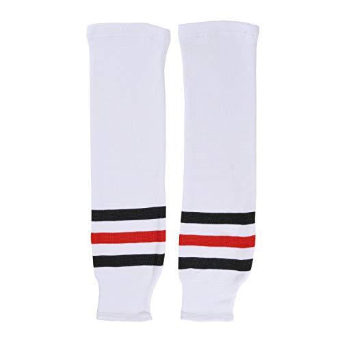 Schanner Unisex Sher-wood Nhl Stutzen, Weiß/Rot/Schwarz, Senior EU Schanner Unisex Sher-wood Nhl Stutzen, Weiß/Rot/Schwarz, Senior EU von Sherwood