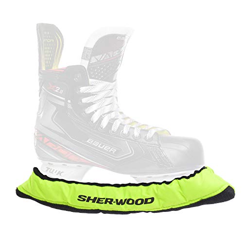 Sherwood Unisex SHER WOOD Junior Pro Eishockey elastische Kufenstr mpfe f r Kinder Eishockey Schlittschuhe 2, limone, Einheitsgröße EU Sherwood Unisex SHER WOOD Junior Pro Eishockey elastische Kufenstr mpfe f r Kinder Eishockey Schlittschuhe 2, limone, Einheitsgröße EU von SHER-WOOD