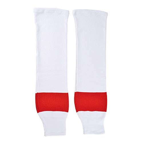 Sherwood Unisex Kinder Schanner Eishockey Skutzen Detroit Hockeystutzen, Weiß/Rot, Bambini EU Sherwood Unisex Kinder Schanner Eishockey Skutzen Detroit Hockeystutzen, Weiß/Rot, Bambini EU von Sherwood