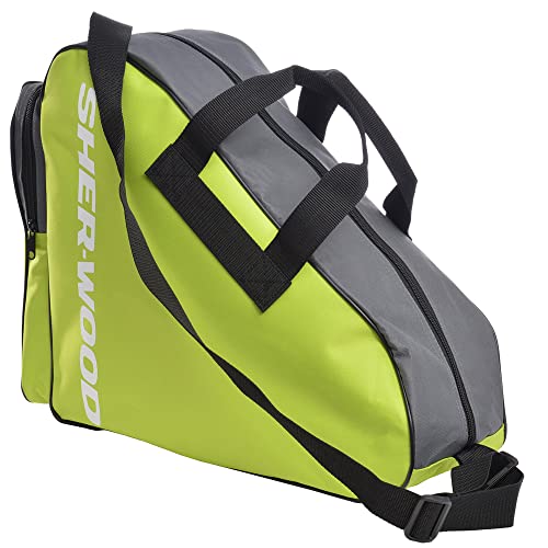 Sherwood Schlittschuhtasche, Inliner-Tasche für Erwachsene und Kinder, Eishockey-Bag, ideal für Rollschuhe und Eislaufschuhe (Grün) Sherwood Schlittschuhtasche, Inliner-Tasche für Erwachsene und Kinder, Eishockey-Bag, ideal für Rollschuhe und Eislaufschuhe (Grün) von Sherwood