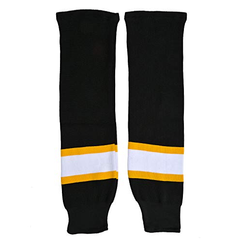 Sherwood Unisex Kinder Sher-wood Nhl Stutzen, Schwarz/Gelb/Weiß, Bambini EU Sherwood Unisex Kinder Sher-wood Nhl Stutzen, Schwarz/Gelb/Weiß, Bambini EU von Sherwood