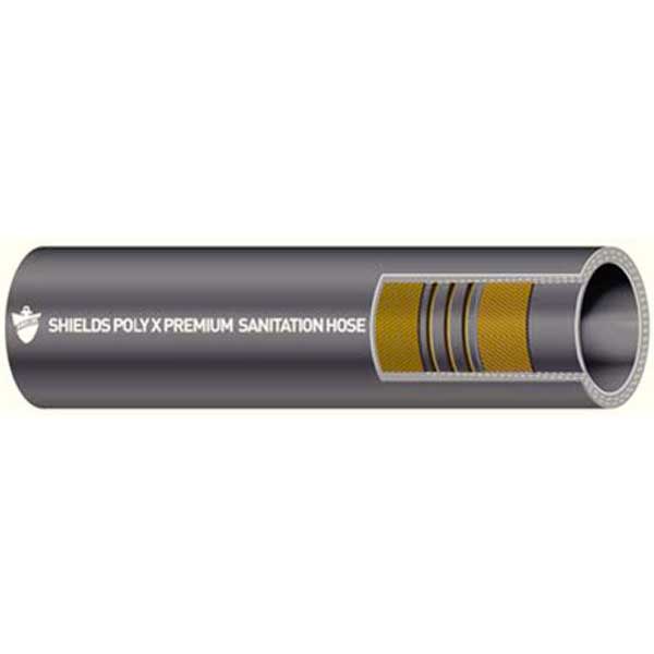 Shields Premium Rubber Sanitation Hose Series 101 Grau 15.20 m Shields Premium Rubber Sanitation Hose Series 101 Grau 15.20 m von Shields